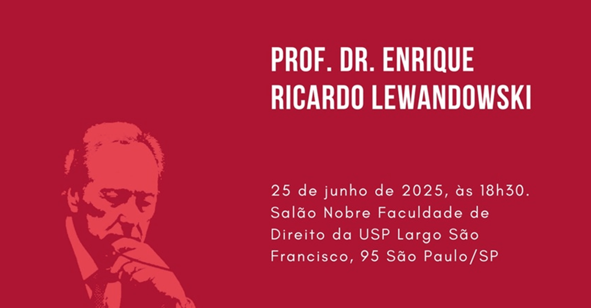 Ministro Ricardo Lewandowski recebe título de Professor Emérito da USP