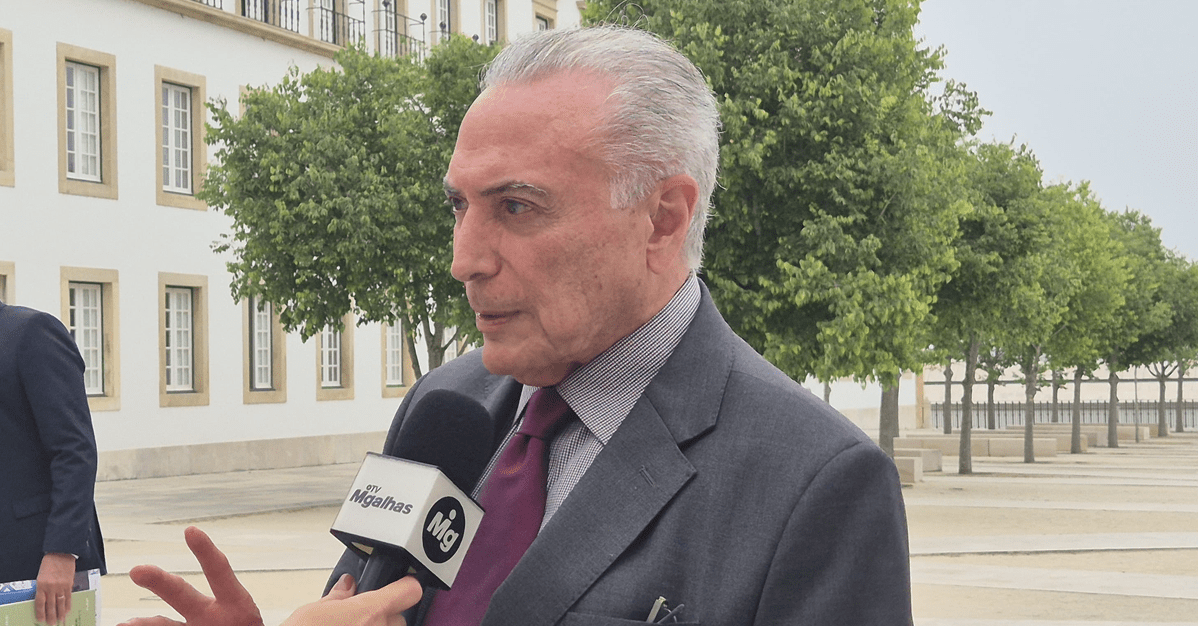Michel Temer defende que STF trate da anistia, não o Congresso